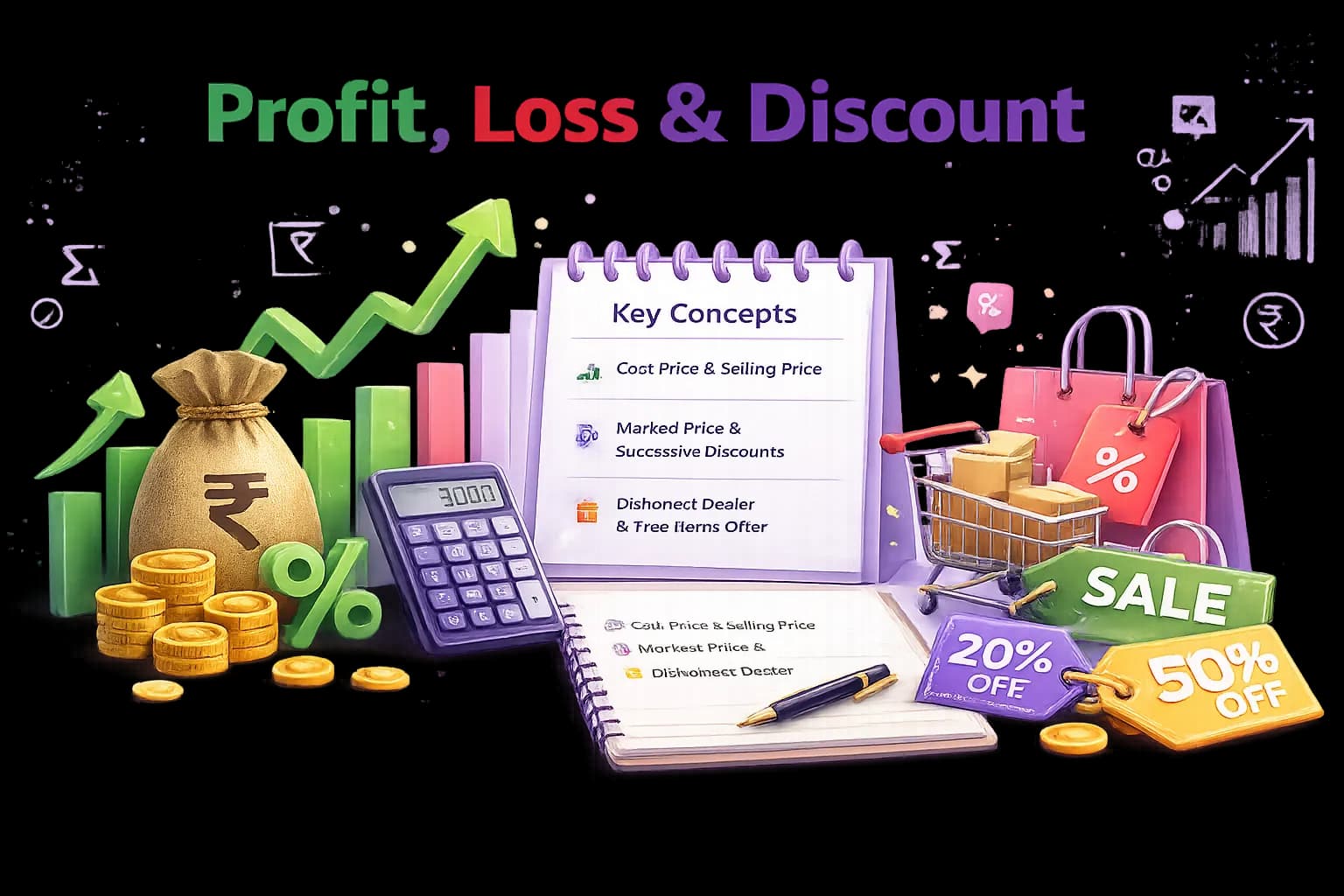 Modern Indian railway train for RRB NTPC Profit, Loss & Discount practice