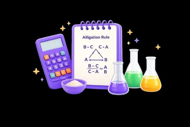 Mixture and Alligation Illustration