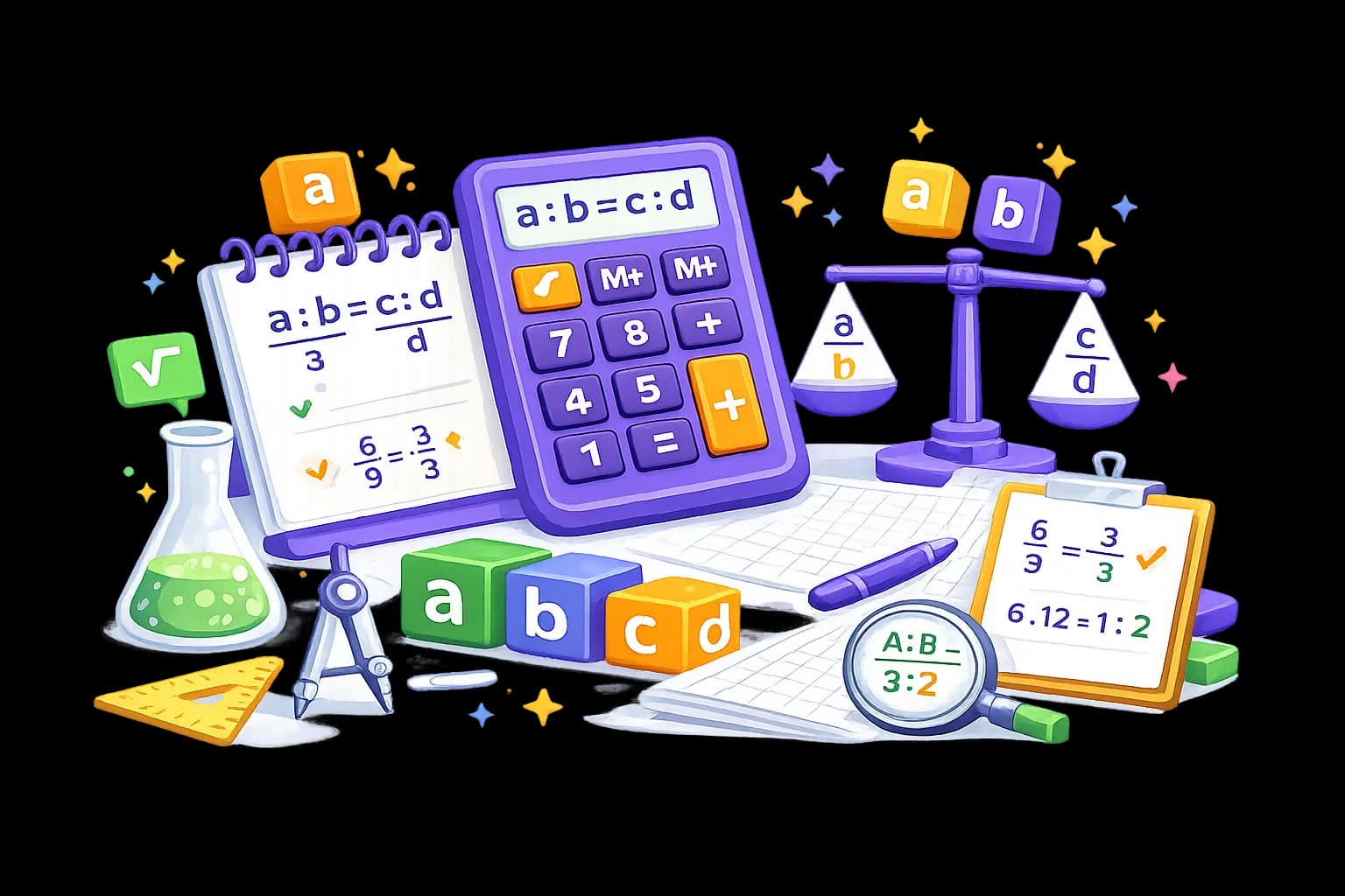 Ratio and Proportion Illustration
