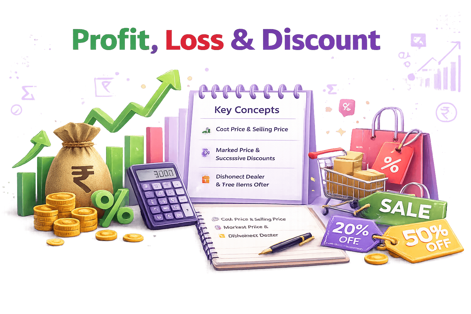 Modern Indian railway train for RRB NTPC Profit, Loss & Discount practice